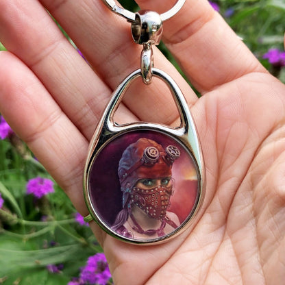 Keyring - Escape from the Burning City