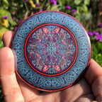 Celtic Pocket Mirror - Four Men, Four Birds