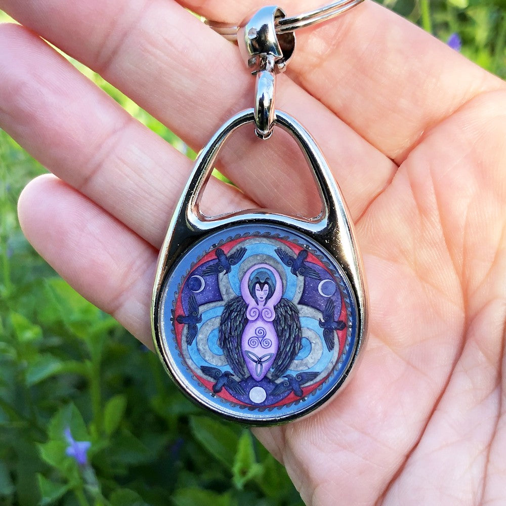 Keyring - Morrighan Mandala