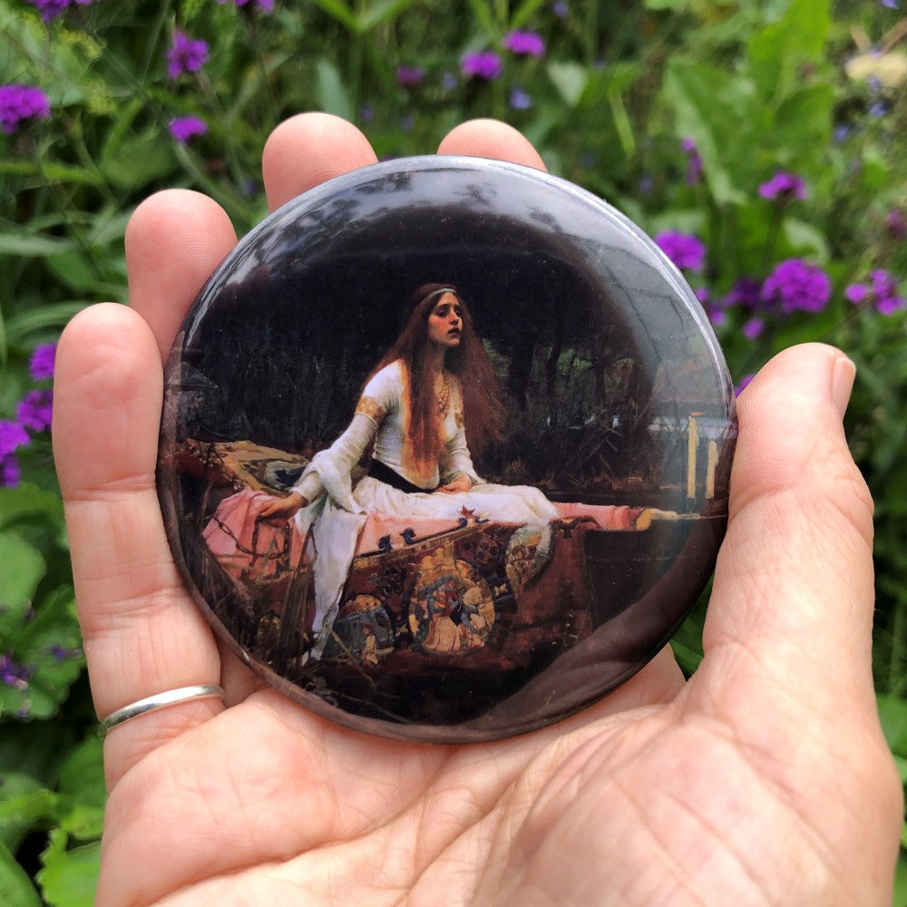 Pocket Mirror - The Lady of Shalott