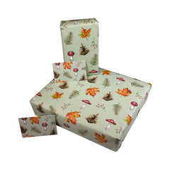Woodland Nature Recycled Wrapping Paper