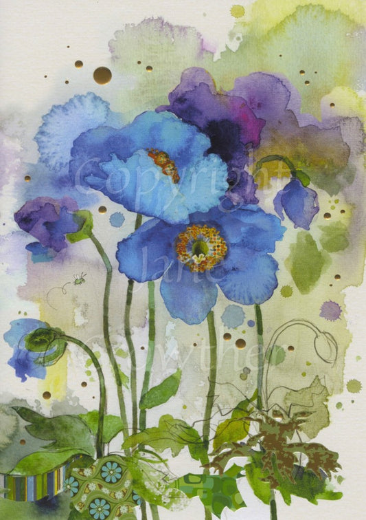 Blue Poppies