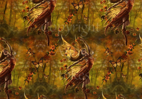 Wrapping Paper - Autumn Fairy