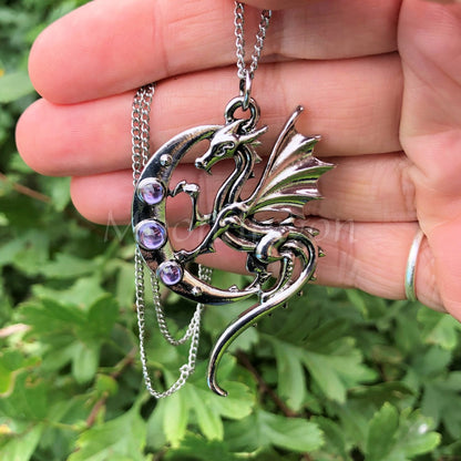 Moon Dragon Pendant