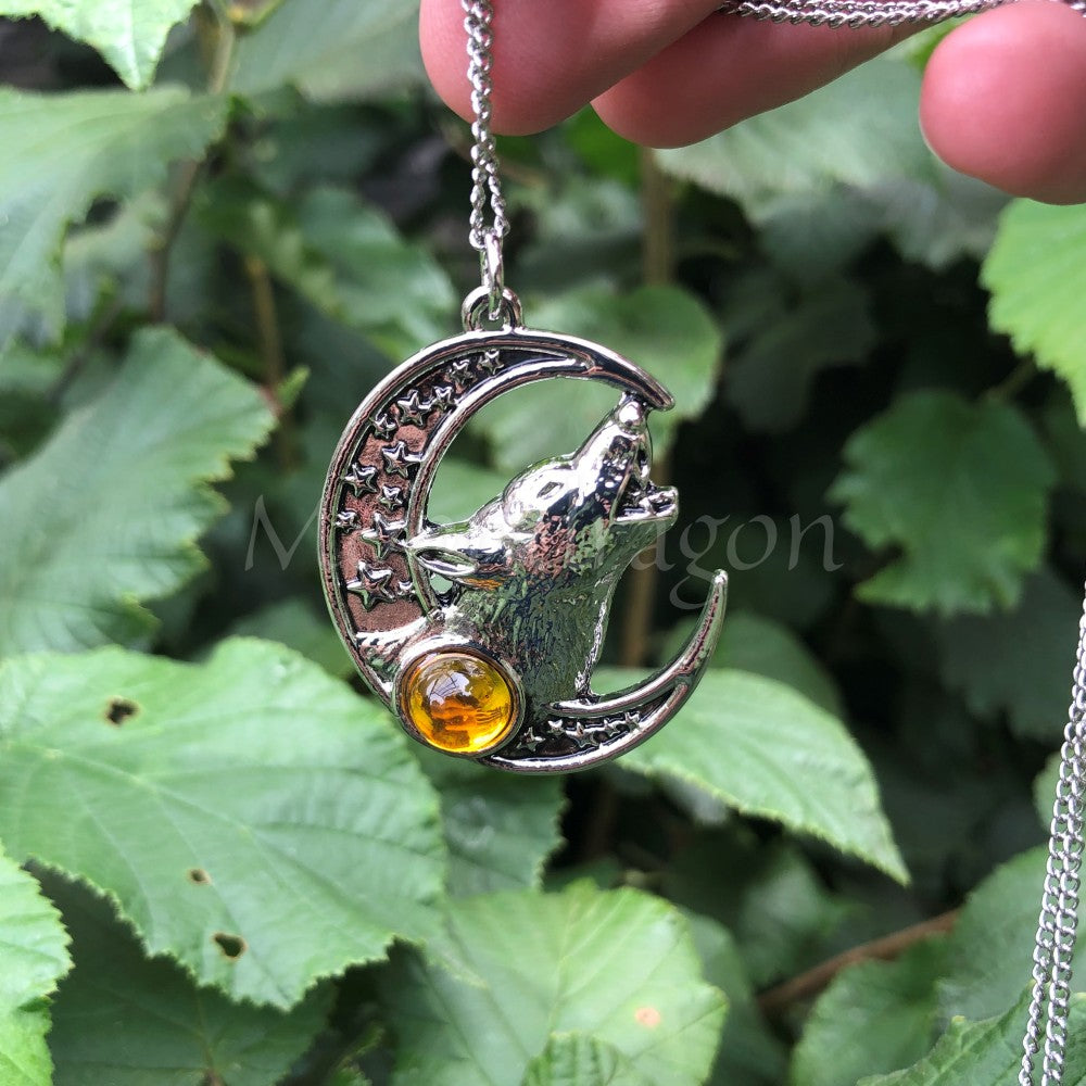Wolf Moon Pendant