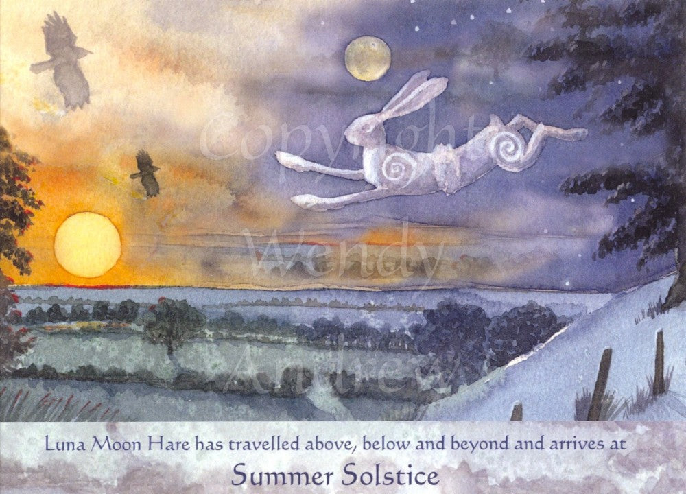 Luna Moon Hare at Summer Solstice