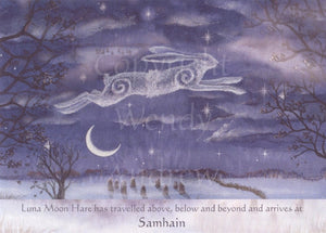 Luna Moon Hare at Samhain