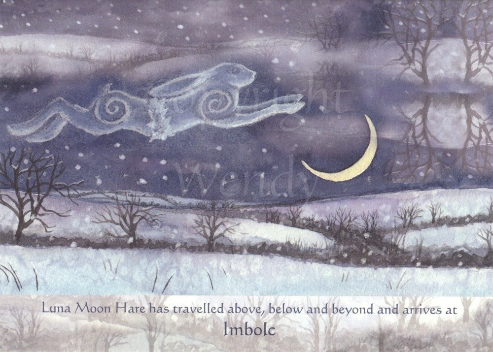 Luna Moon Hare at Imbolc