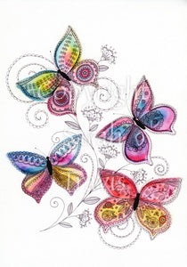 Summer Butterflies (Print)