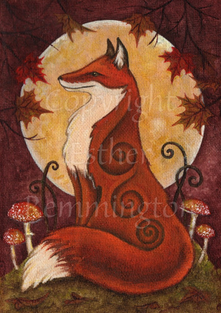 Autumn Fox (Print)