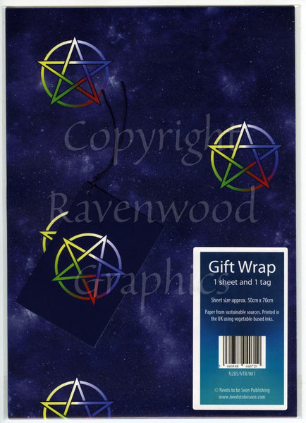 Pentacle Wrapping Paper