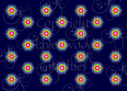 Chakra Mandala Wrapping Paper