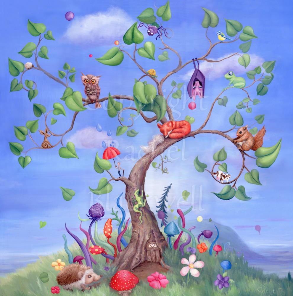 The Magic Tree - Fantasy Greeting Card – Moondragon
