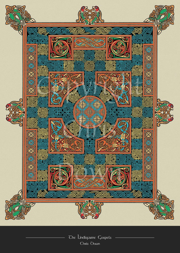 The Lindisfarne Gospels (Poster)