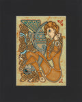 Woman and Bird (Poster)