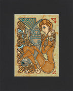 Woman and Bird (Poster)
