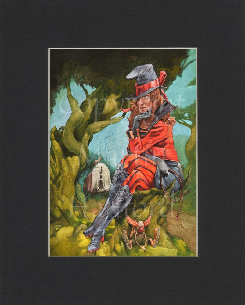 Mounted poster