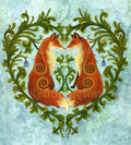 Valentine's Foxes (Print)