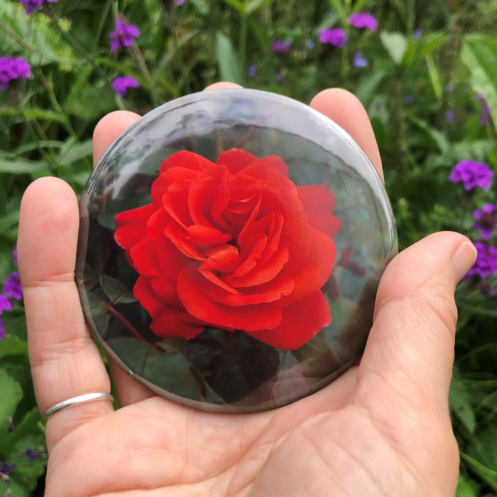 Pocket Mirror - Radiant Rose
